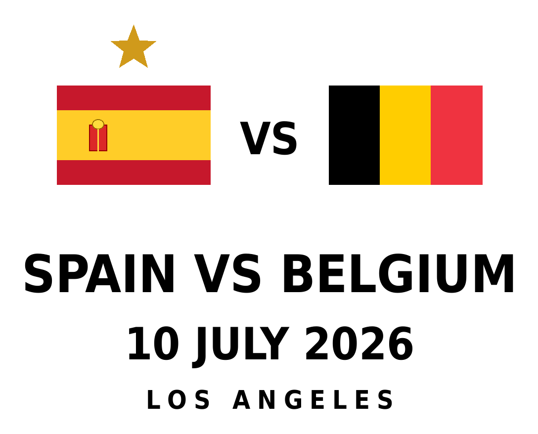 Spain- Belgium Matchday 07-10-26
