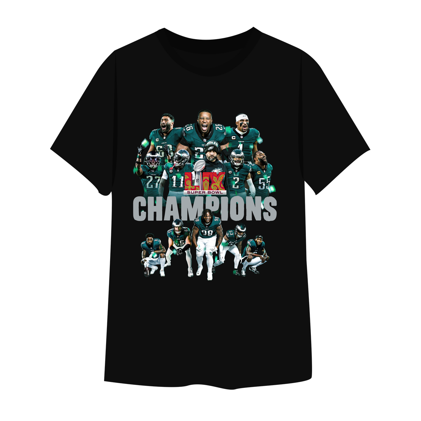 Eagles Champions Picture Tee