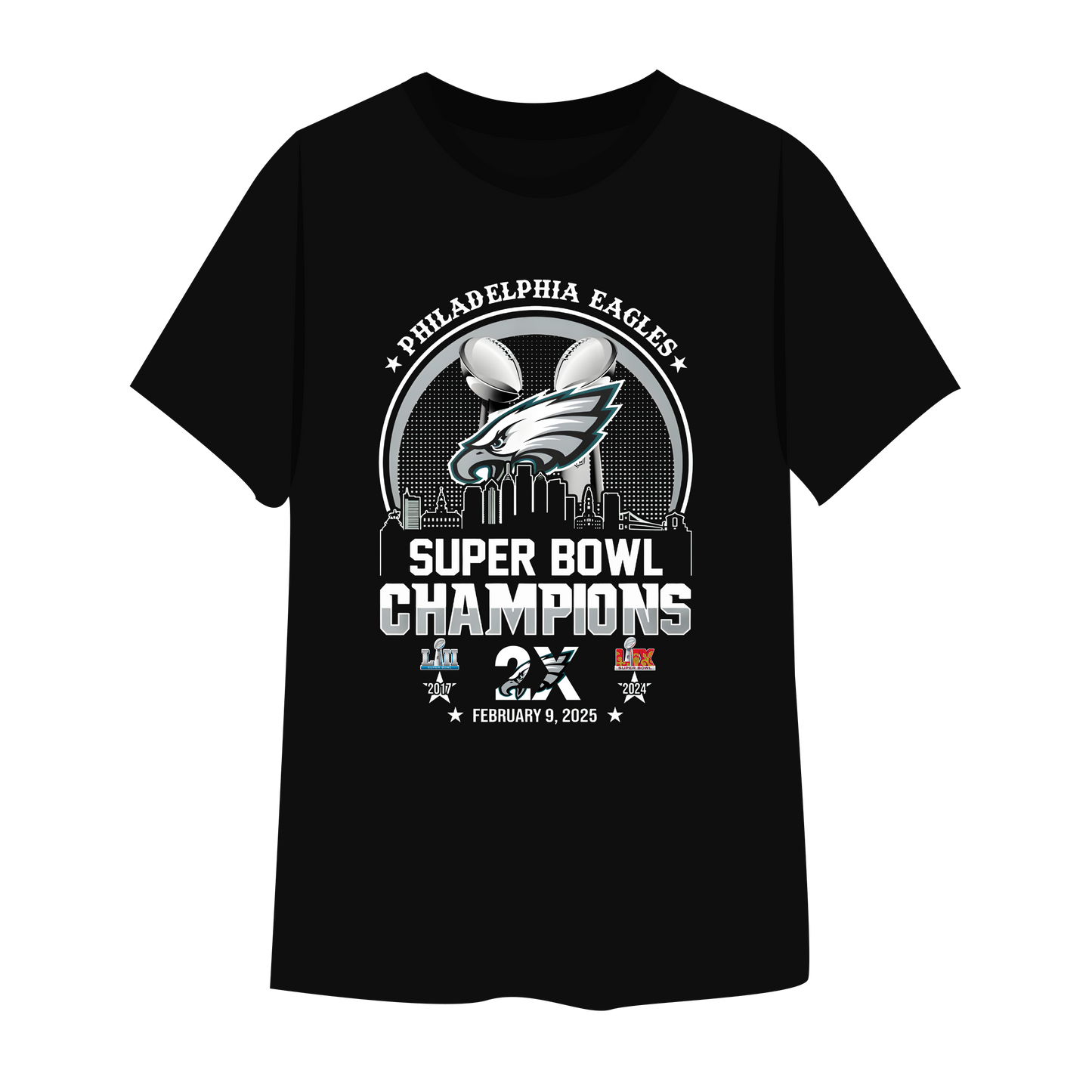 2X Super Bowl Champs Tee